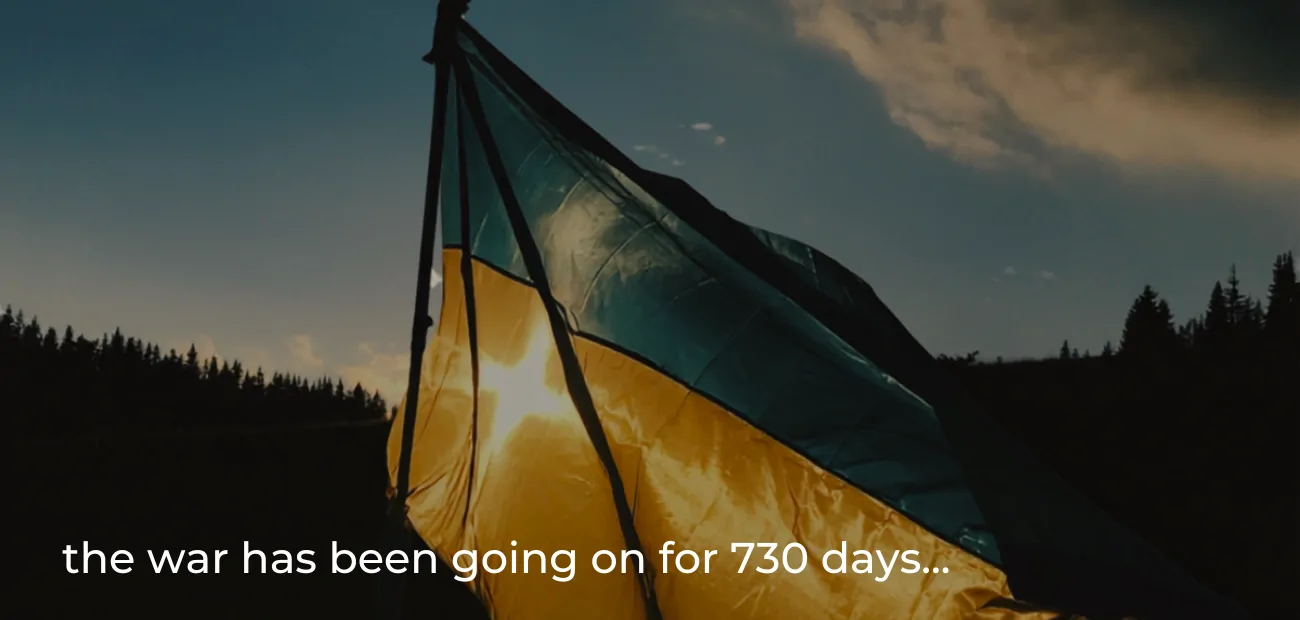 The war has been going on for 731 days: we have withstood it, and therefore we will win!