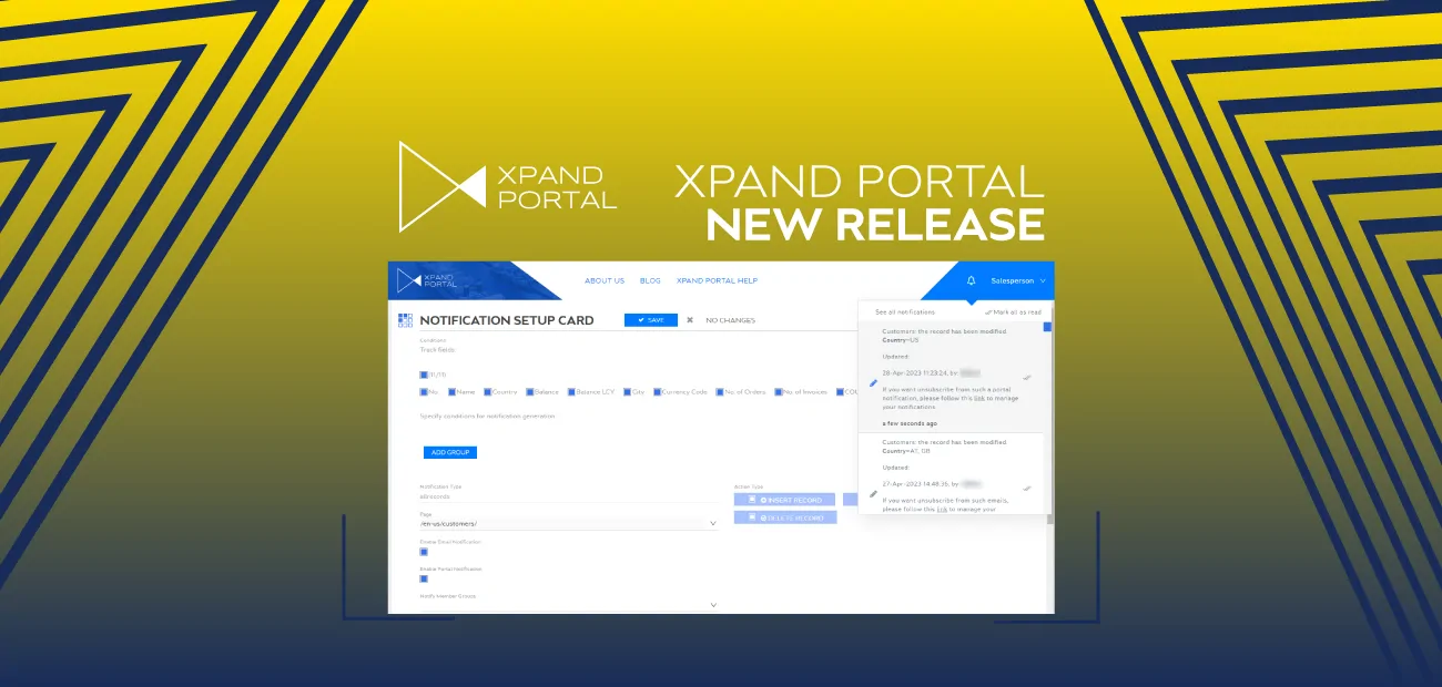 Xpand Portal 3.4.5.0 version introduces multiple enhancements including GDPR compliance features, infinite scrolling, personalized notifications, and more!