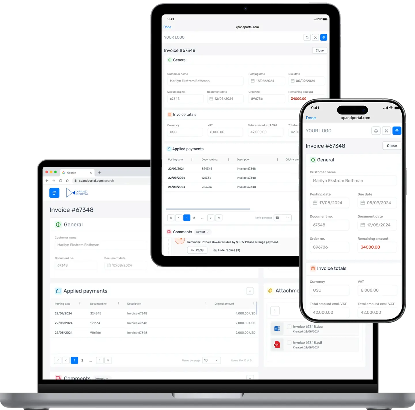 Receivables Management Module