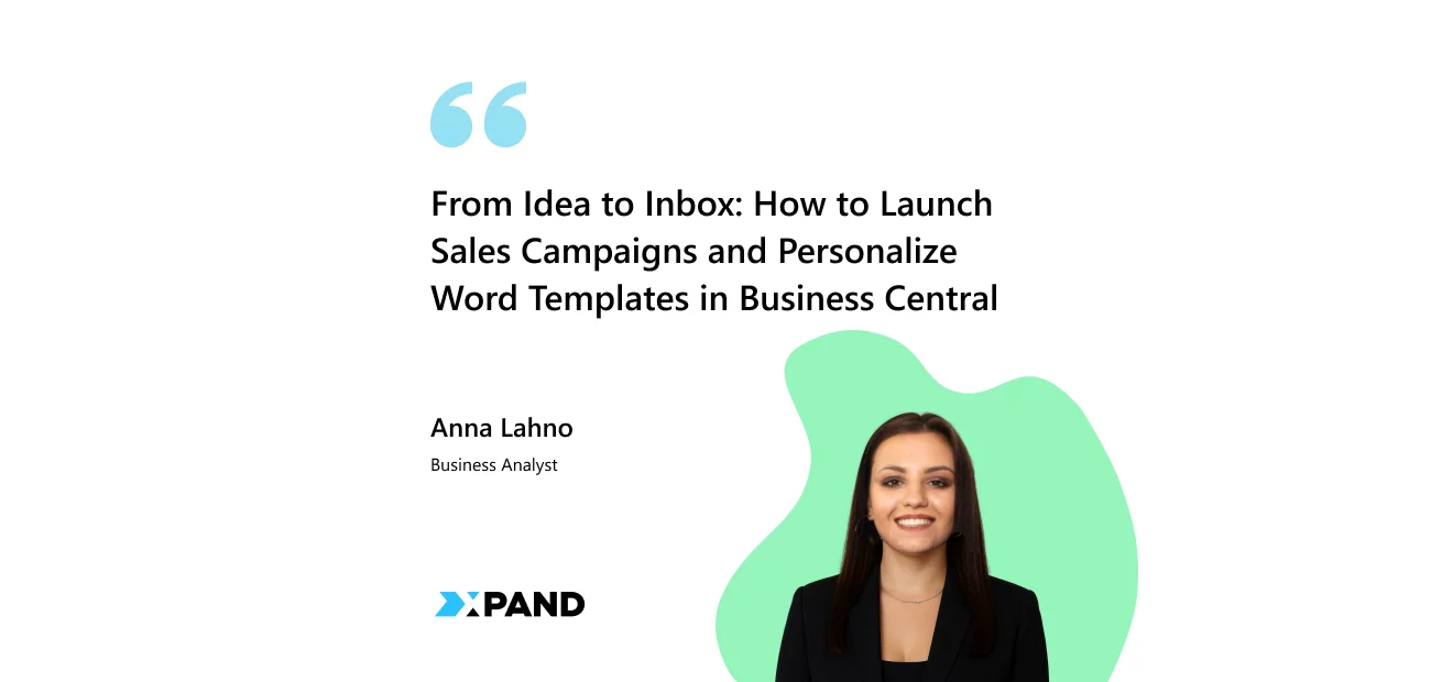 Run trackable sales campaigns in Business Central without extra tools. This article shows how to segment audiences, build Word templates, and manage responses in just a few steps.